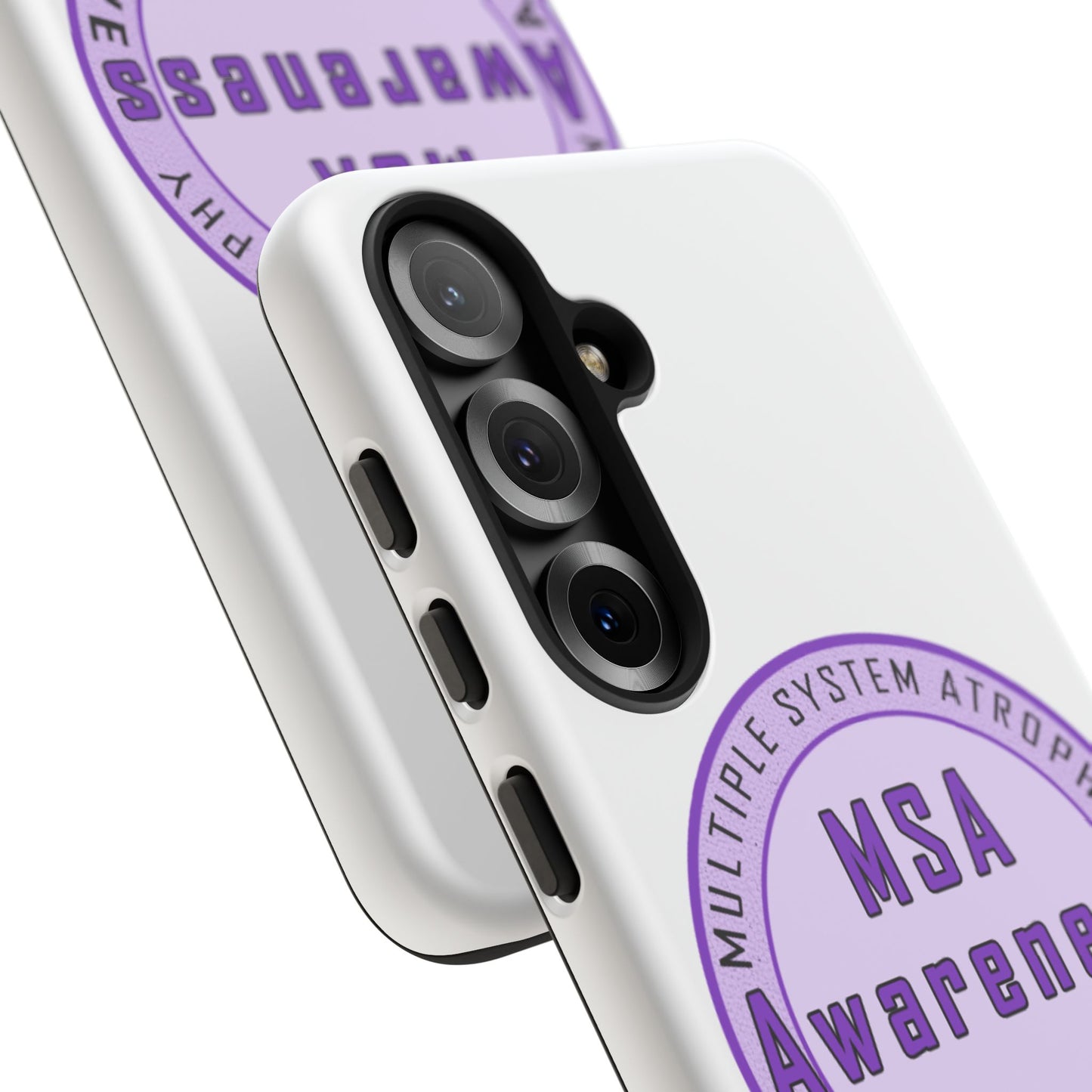 MSA Awareness Phone Case | Tough Cases for Support, Gift for Caregivers, Awareness Month, Customizable Design