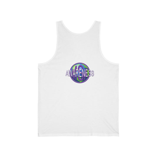 Pickleball Awareness Unisex Tank, Sports Apparel, Fitness Gear, Summer Wear, Team Uniform
