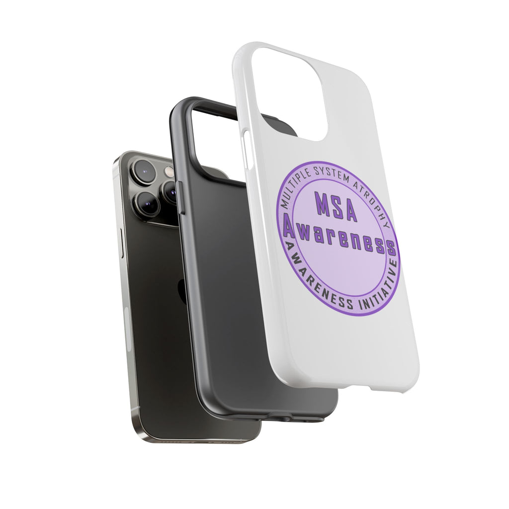 MSA Awareness Phone Case | Tough Cases for Support, Gift for Caregivers, Awareness Month, Customizable Design