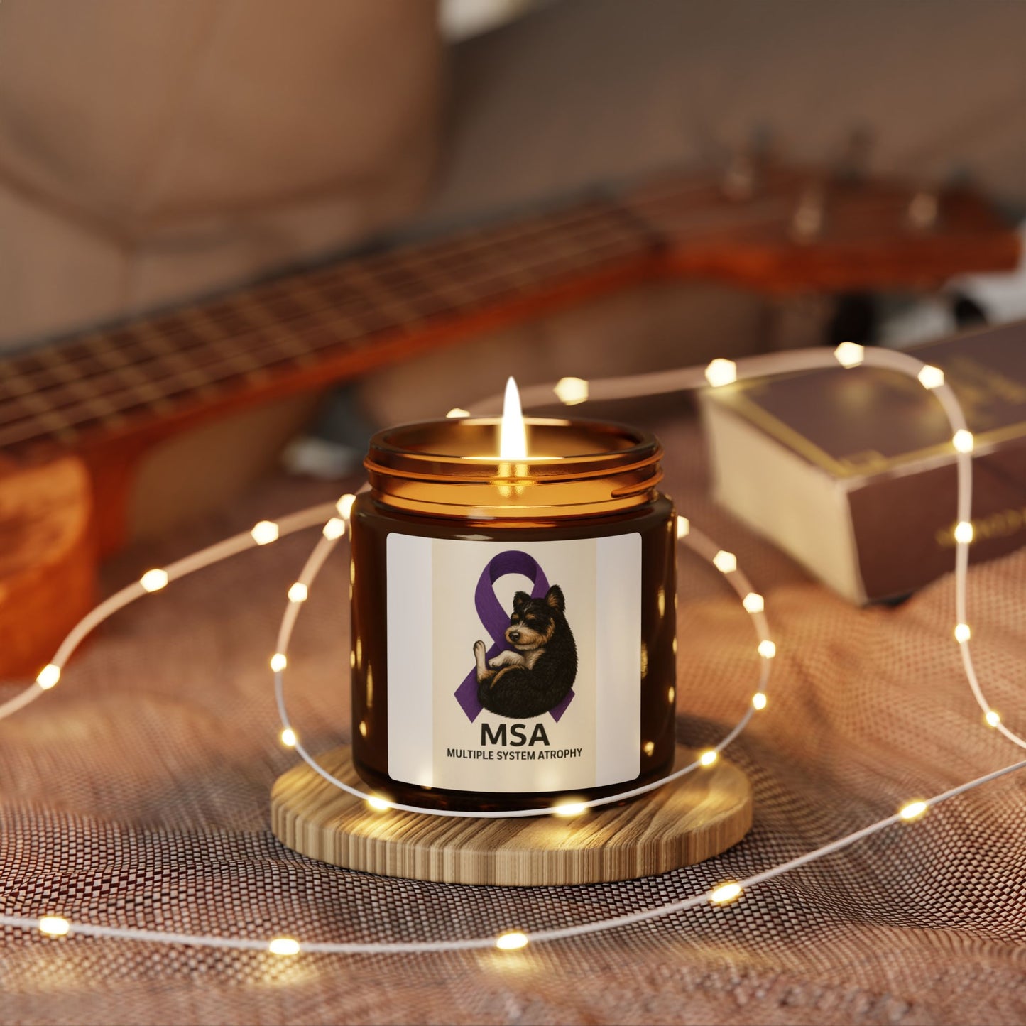 Scented Soy Candle, Cozy Home Decor, Aromatherapy Gift, Mindfulness Candle, Relaxation, Self-Care