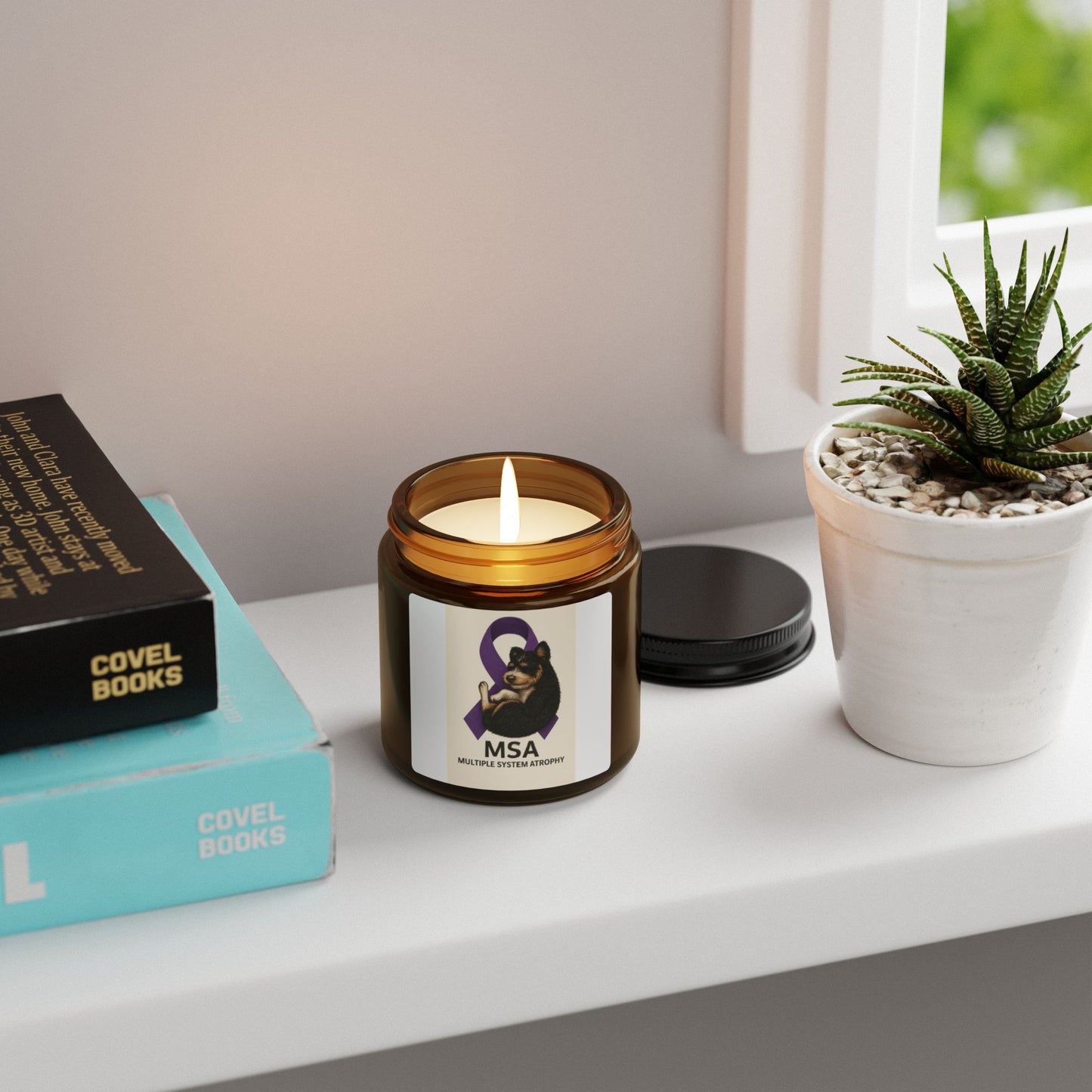 Scented Soy Candle, Cozy Home Decor, Aromatherapy Gift, Mindfulness Candle, Relaxation, Self-Care