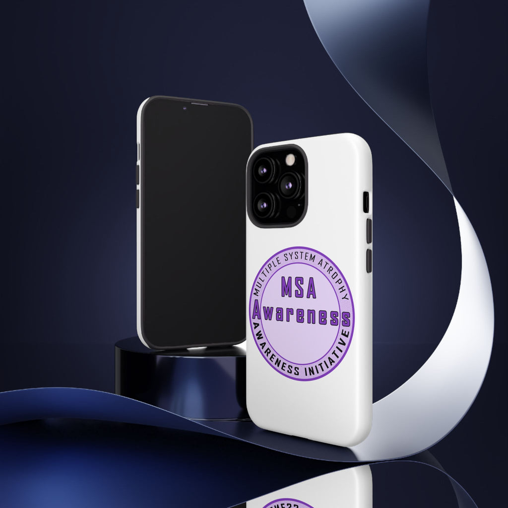 MSA Awareness Phone Case | Tough Cases for Support, Gift for Caregivers, Awareness Month, Customizable Design