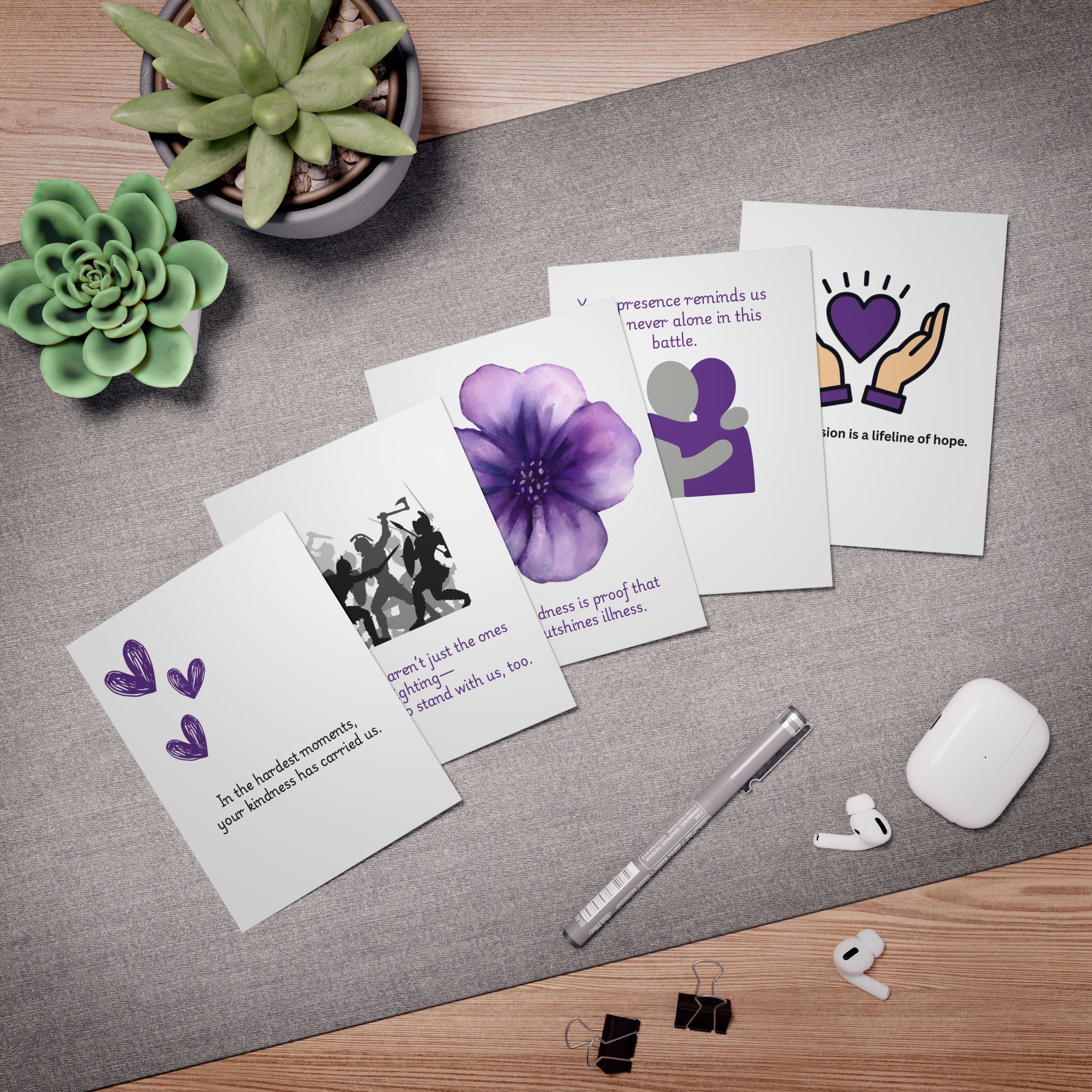 Multi-Design Greeting Cards (5-Pack)