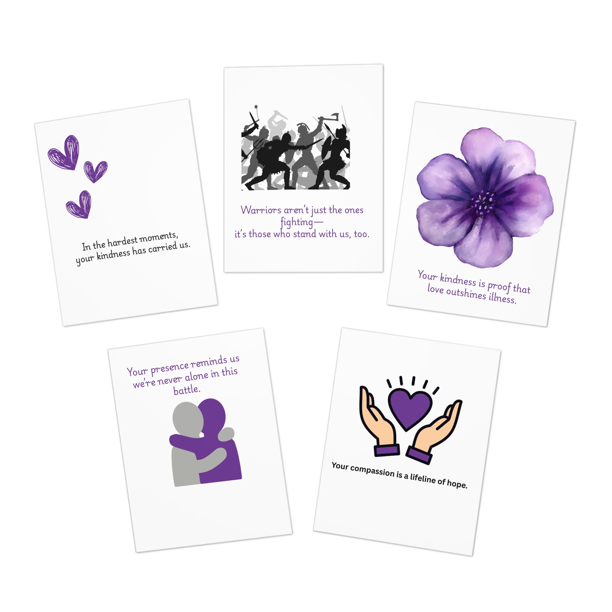 Multi-Design Greeting Cards (5-Pack)