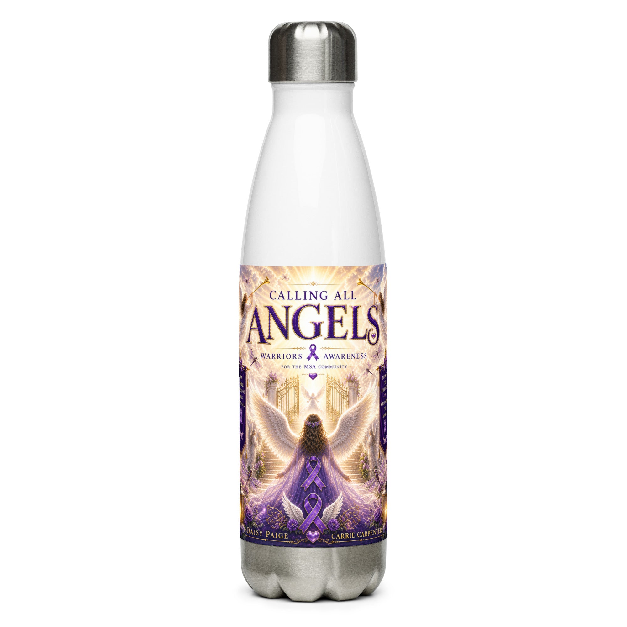 Stainless steel water bottle